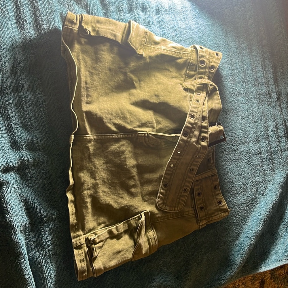 Green women’s skirt